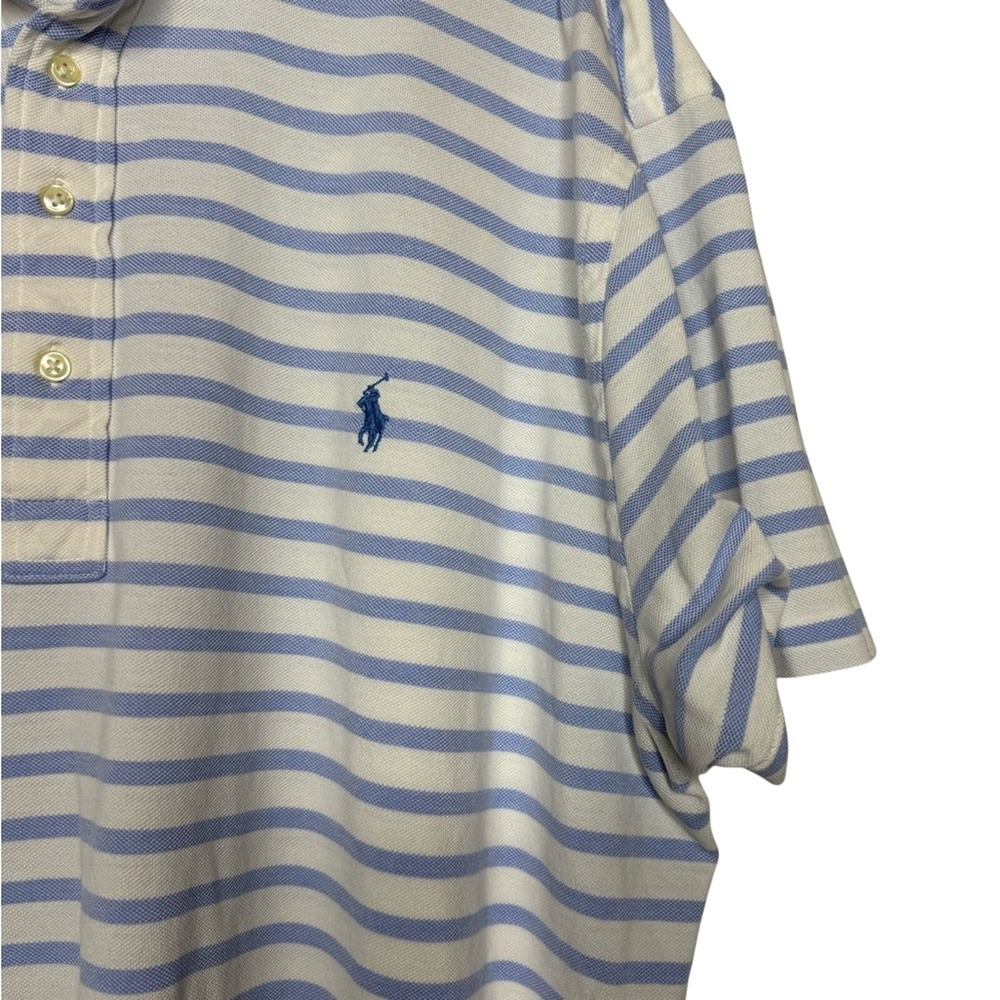 Ralph Lauren Men Oxford Cotton Short Sleeve Polo Shirt Golf‎ Preppy Old Money